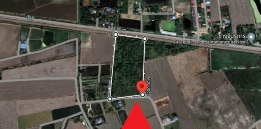 Land in Chachoengsao, Thailand 38400 sq.m. № 149070
