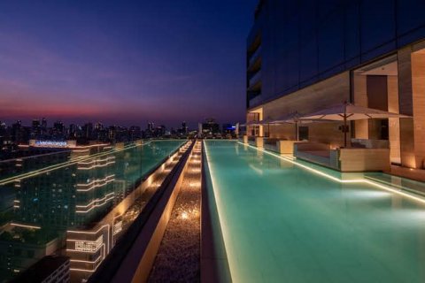 Кондоминиум с 1 спальней в Ваттхане, Бангкок, Таиланд № 133671 - фото 30