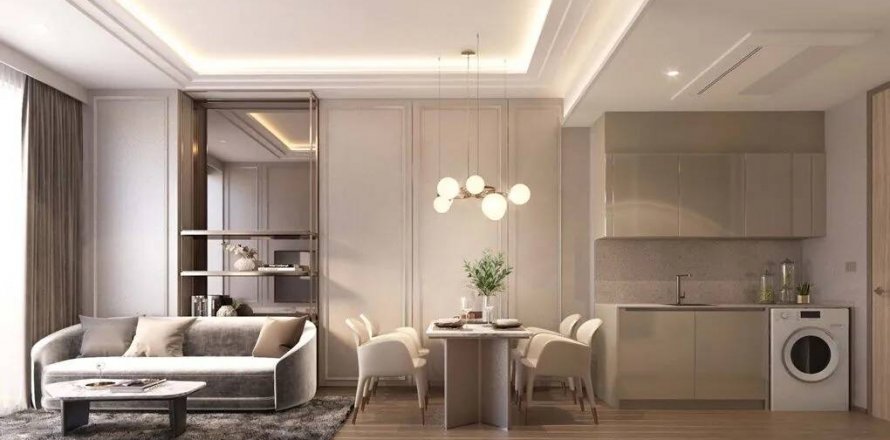 Квартира в Soonthareeya Ratchadamri, Патхум Ван, Бангкок, Таиланд с 1 спальней  № 133510