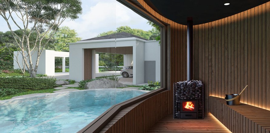 Дом в The Lake Park Hua Hin, Хуа Хин, Таиланд с 3 спальнями  № 133509