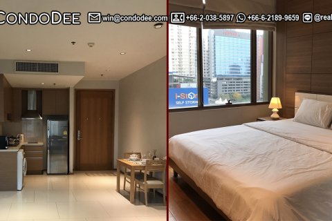Condo à Khlong Toei, Bangkok, Thaïlande, 1 chambre  № 200728