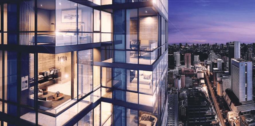 Condo in Thonburi, Bangkok, Thailand, 2 bedrooms  № 183139