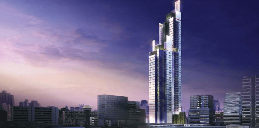 Condo à Thonburi, Bangkok, Thaïlande, 1 chambre  № 183140