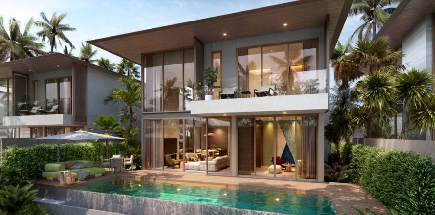 Villa à Bang Tao, Thaïlande 4 chambres № 134654