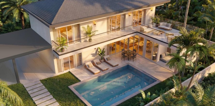 Villa à Ko Samui, Thaïlande 4 chambres № 164430