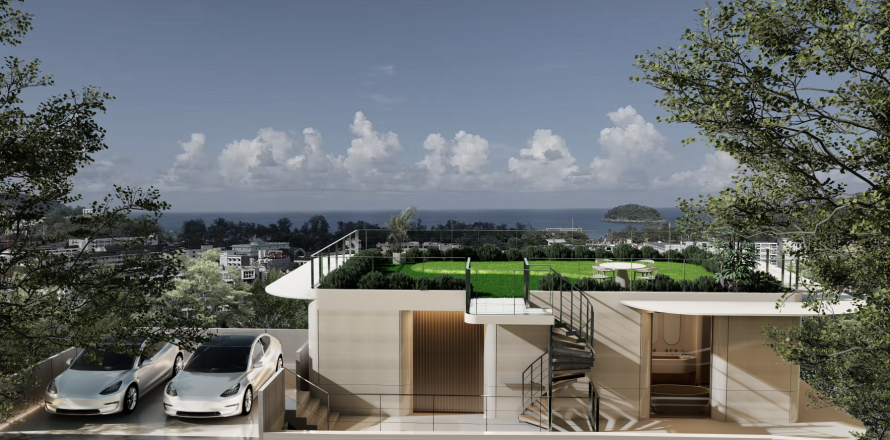 Villa à Phuket, Thaïlande 4 chambres № 164434