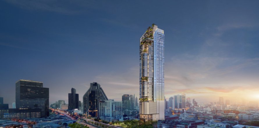 Appartement à Bangkok, Thaïlande 1 chambre № 156297