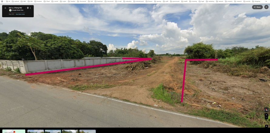 Земельный участок в Чиангмае, Таиланд 12800м2  № 156449