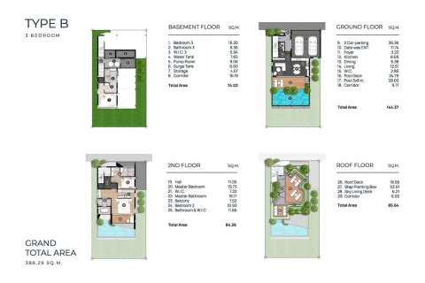 Вилла в Пхукете, Таиланд с 3 спальнями  № 166566 - фото 14