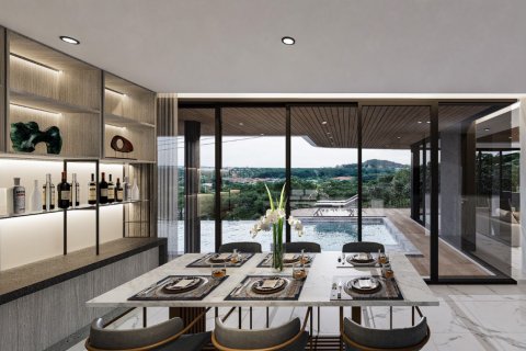 Вилла в Кароне, Таиланд с 5 комнатами  № 74359 - фото 3