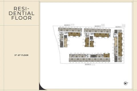 Condo à Bangkok, Thaïlande, 2 chambres  № 165760 - photo 15