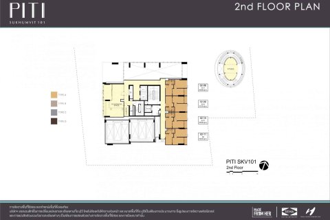 Condo à Bangkok, Thaïlande, 2 chambres № 165758 - photo 16