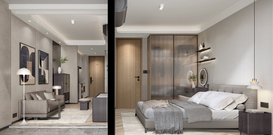 Condominio de 1 dormitorio en Pattaya, Tailandia № 233678