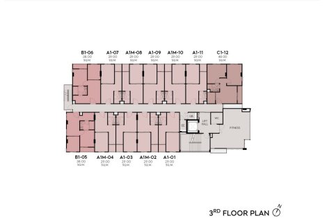 Condominio de 2 dormitorios en Bangkok, Tailandia № 233674 - foto 8