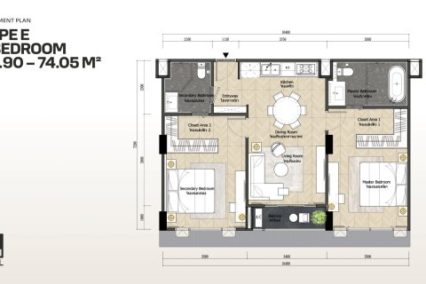 Condominio de 2 dormitorios en Pattaya, Tailandia № 233677 - foto 14