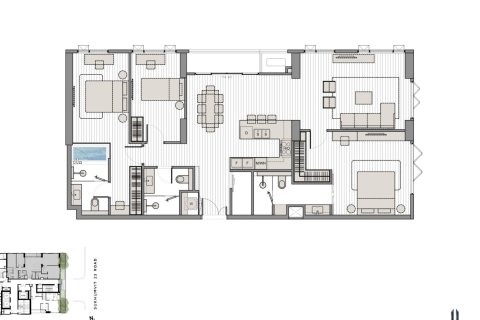Penthouse in Bangkok, Thailand 3 bedrooms № 180692 - photo 19
