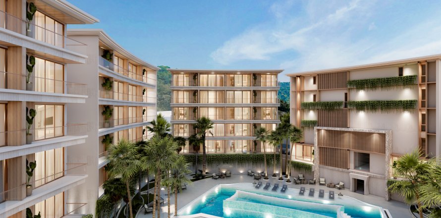 Квартира в Пхукете, Таиланд с 2 спальнями  № 152326