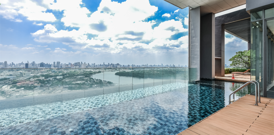 Condo à Bangkok, Thaïlande, 1 chambre № 184521