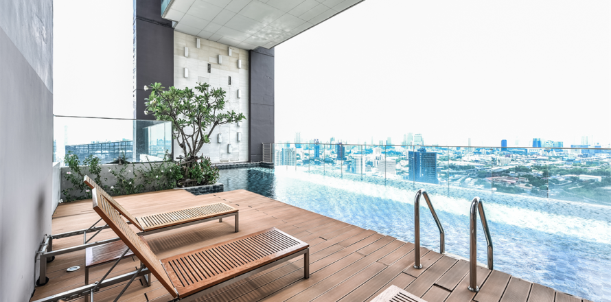 Condo à Bangkok, Thaïlande, 1 chambre № 184521