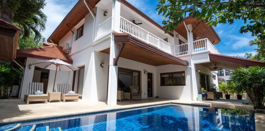 Villa à Ko Samui, Thaïlande 4 chambres № 154473