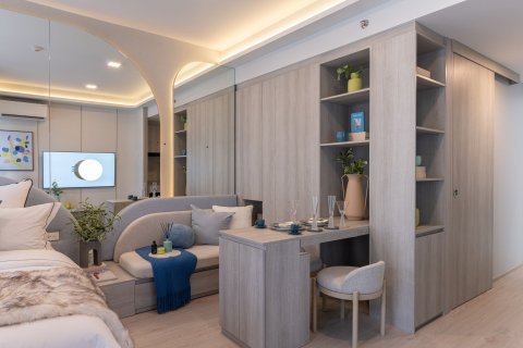 Студия в кондо в Чатучаке, Бангкок, Таиланд № 154471 - фото 7