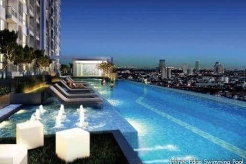 Studio dans le Condo à Bang Kho Laem, Bangkok, Thaïlande  № 158405 - photo 5