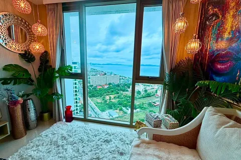 Condominio de 2 dormitorios en Jomtien Beach, Pattaya, Tailandia № 210644 - foto 15