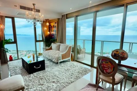 Condominio de 2 dormitorios en Jomtien Beach, Pattaya, Tailandia № 210644 - foto 19