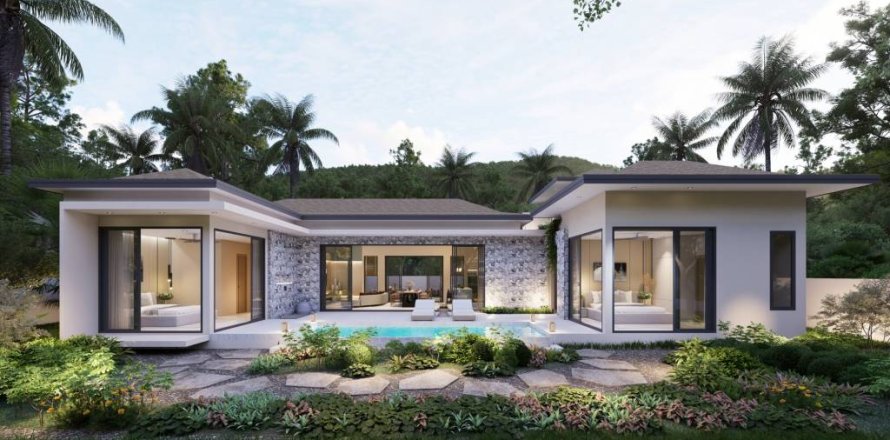 Villa in Ko Samui, Thailand 3 bedrooms № 154592