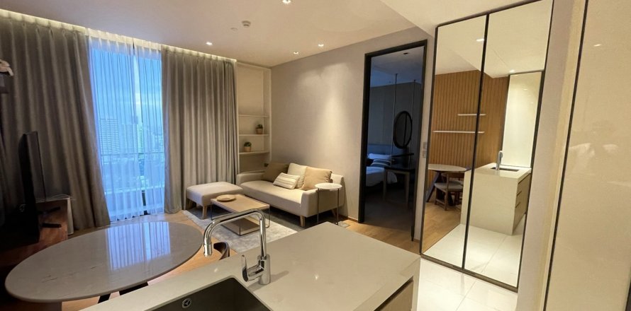 Кондоминиум с 1 спальней в Бангкоке, Таиланд № 143471