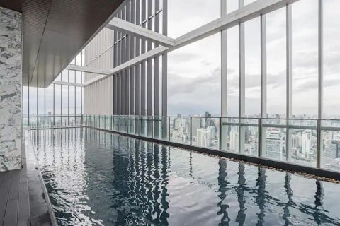 Студия в кондо в Бангкоке, Таиланд № 143473 - фото 10