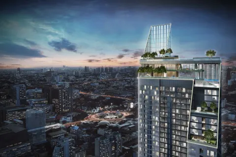 Condo à Ratchathewi, Bangkok, Thaïlande, 2 chambres № 163619 - photo 8