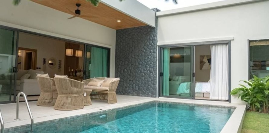 Вилла в Пхукете, Таиланд с 2 спальнями  № 135403