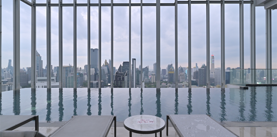 Condo à Bangkok, Thaïlande, 2 chambres № 184504