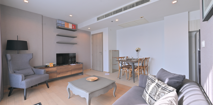 Condo à Bangkok, Thaïlande, 2 chambres № 184498