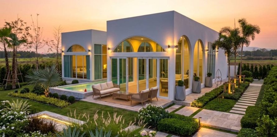 Вилла в Ча-аме, Таиланд с 3 спальнями  № 172850