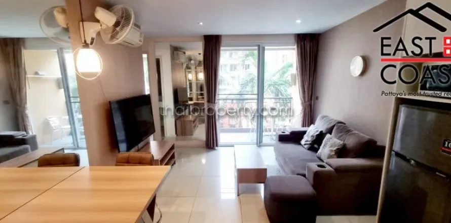 Condominio de 1 dormitorio en Jomtien Beach, Pattaya, Tailandia № 212771
