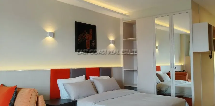 Estudio en el condominio en Jomtien Beach, Pattaya, Tailandia № 212770