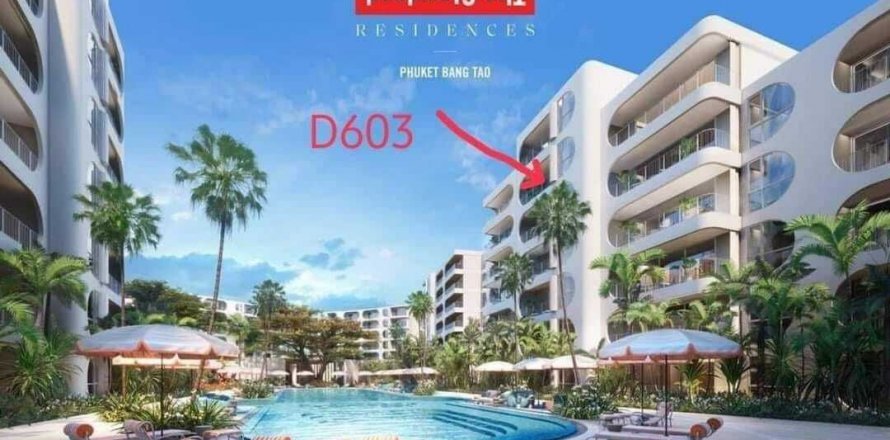 Condo in Phuket, Thailand, 2 bedrooms  № 138568