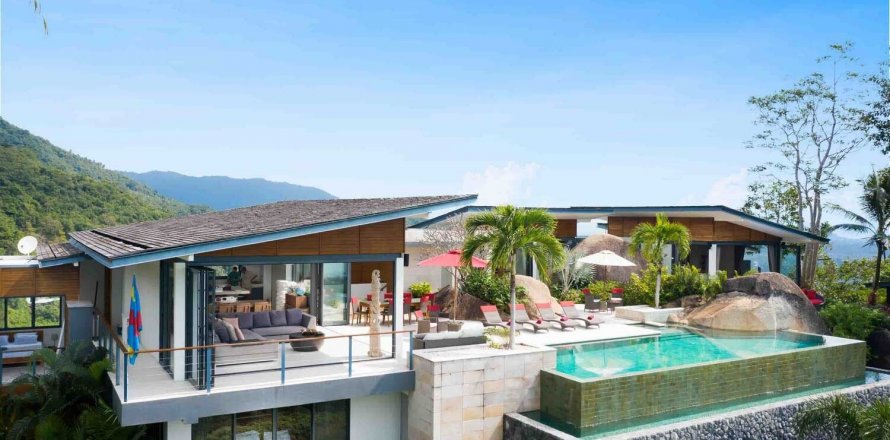 Villa in Ko Samui, Thailand 5 bedrooms № 140889