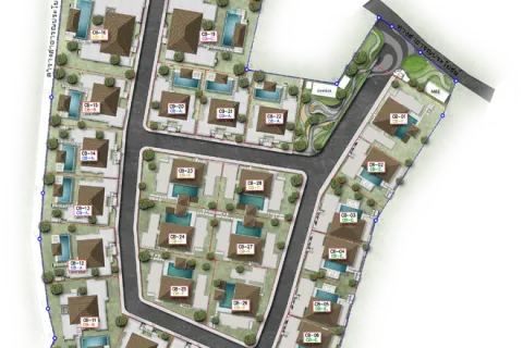 Вилла в Пхукете, Таиланд с 3 спальнями  № 122854 - фото 28