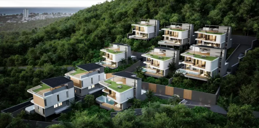 Вилла в Пхукете, Таиланд с 4 спальнями  № 122852