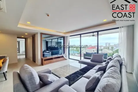 Condo sur Jomtien Beach, Pattaya, Thaïlande, 2 chambres  № 213671