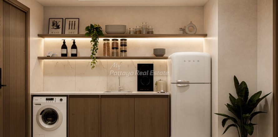 Condo à Pattaya, Thaïlande, 2 chambres № 191263