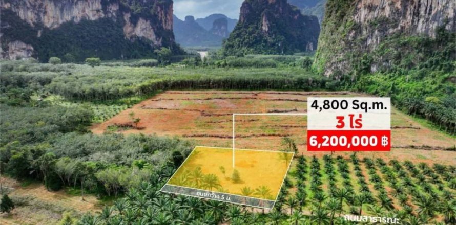 Land in Krabi, Thailand № 134643