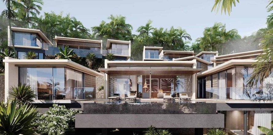 Villa à Koh Pha Ngan, Thaïlande 5 chambres № 166174