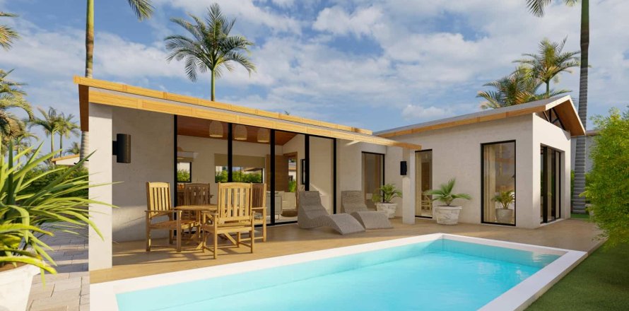 Вилла в Пангане, Таиланд с 1 спальней  № 166169