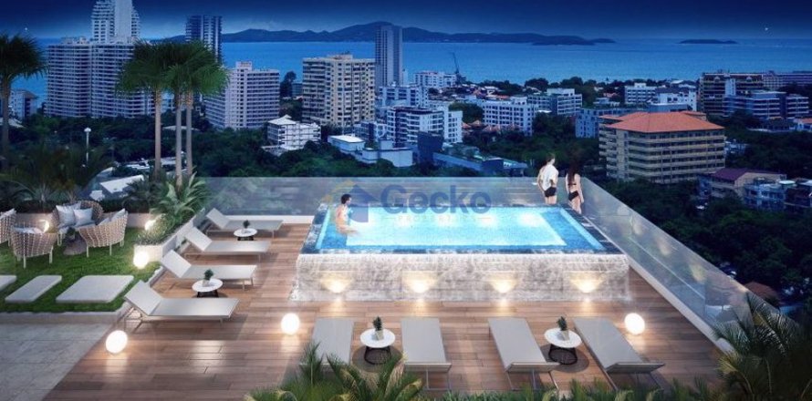 Condominio de 1 dormitorio en Pattaya, Tailandia № 209385