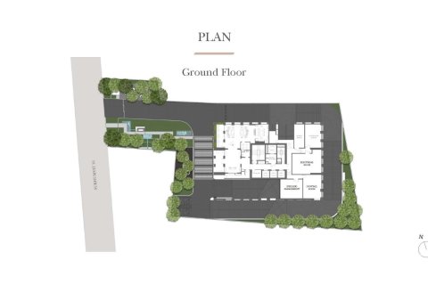 Кондоминиум с 3 спальнями в Бангкоке, Таиланд № 170074 - фото 11