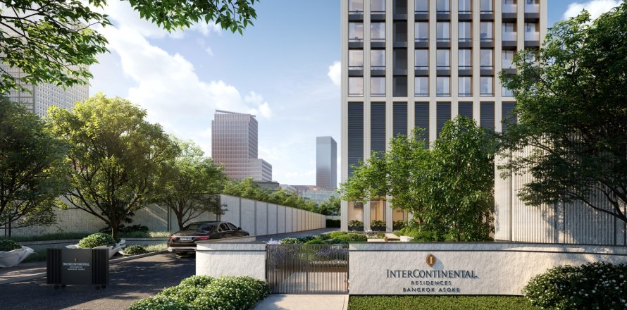 Кондоминиум с 3 спальнями в Бангкоке, Таиланд № 170074